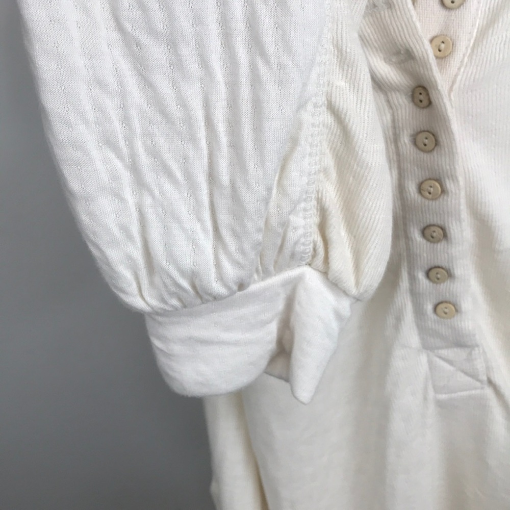 Free People We The Free Back at it Henley Top - Picture 3 of 11